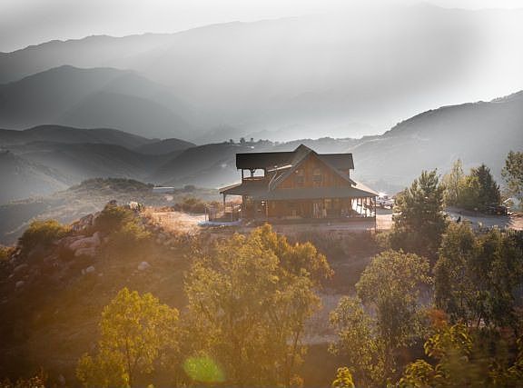 View entering property