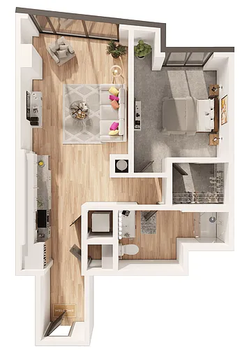 Floor plan B14