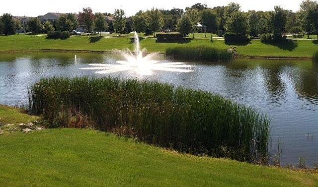 Pond and trail just two blocks from your front door