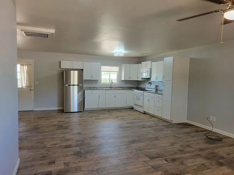 Kitchen from the Family Room angle