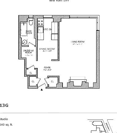 2nd image of 240 Central Park S APT 13G