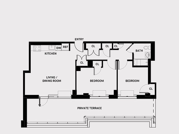 2nd image of 800 Flatbush Ave APT 1106