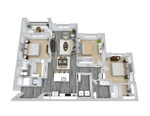 Floor plan Cathedral