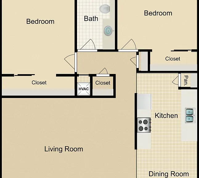 Plan 2 Floorplan Diagram
