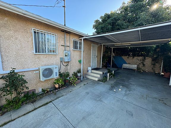 Driveway and side entrance