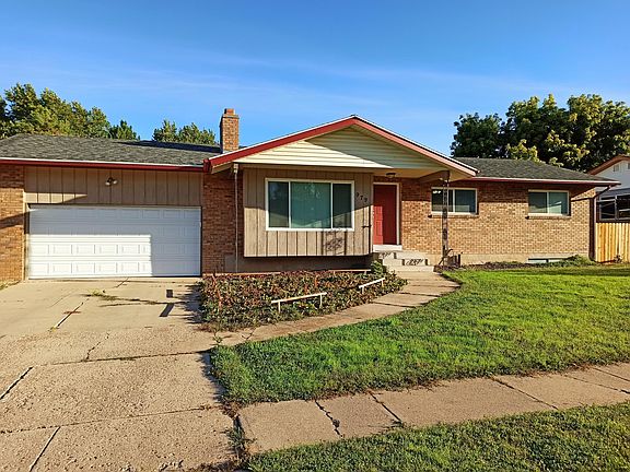 Front of the house, tenants entrance around back