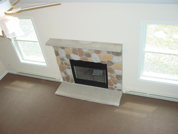Stone Fireplace