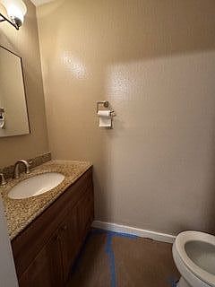 Down Stairs Powder Room