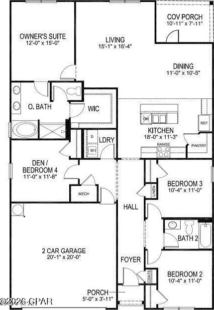 4 bed, 1768 sqft, $2,300 — Photo 2