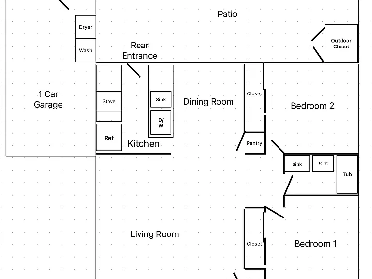 340 Pacific Layout (Not to Scale)