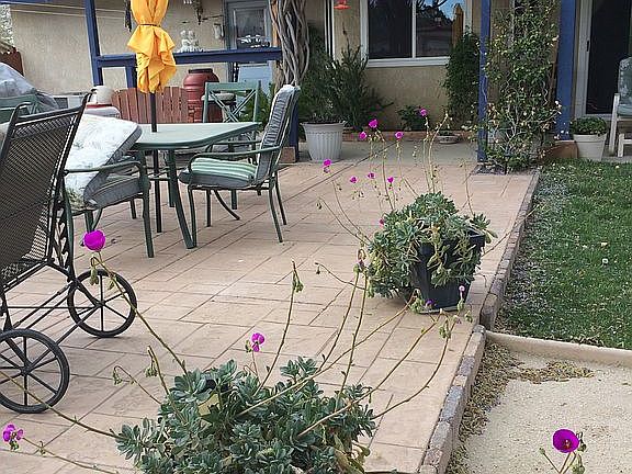 Additional patio deck