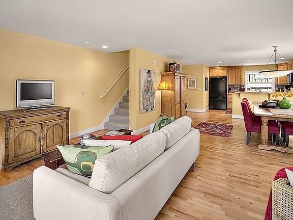 Living Area with Dining Room