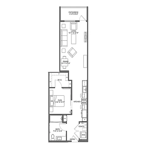 Floor plan Plan S7