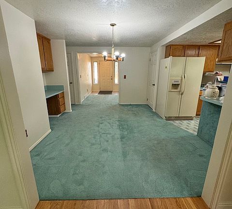 View from bonus room to front door.