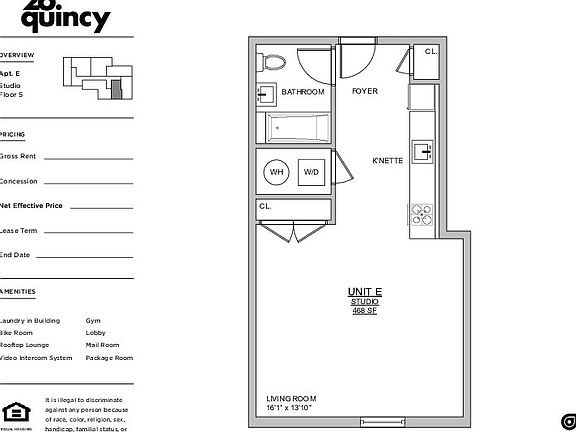 2nd image of 26 Quincy St #6E