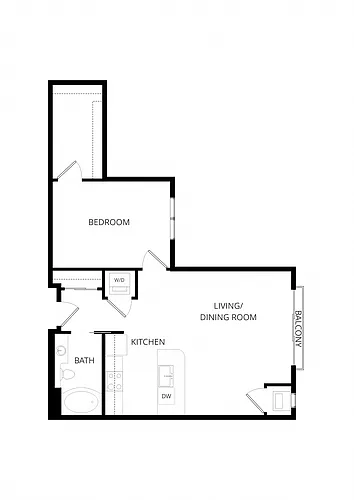 Floor plan B4 1X1