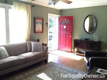 Sun-drenched living room
