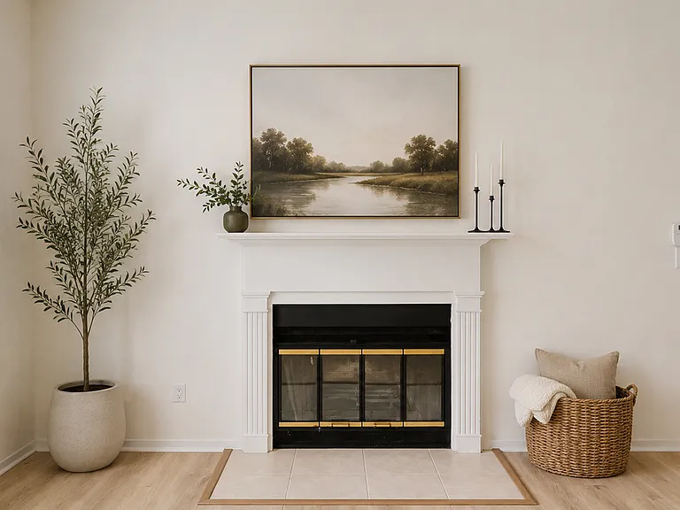 Cypress - R - Fireplace