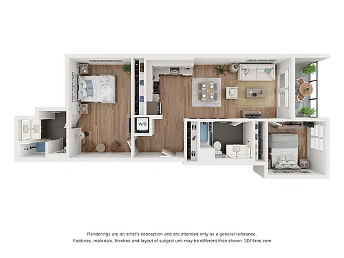 Floor plan B3