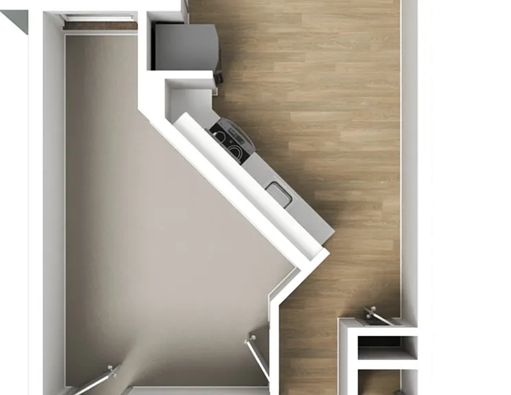 1 Bedroom Type C 1 Bedroom Type C