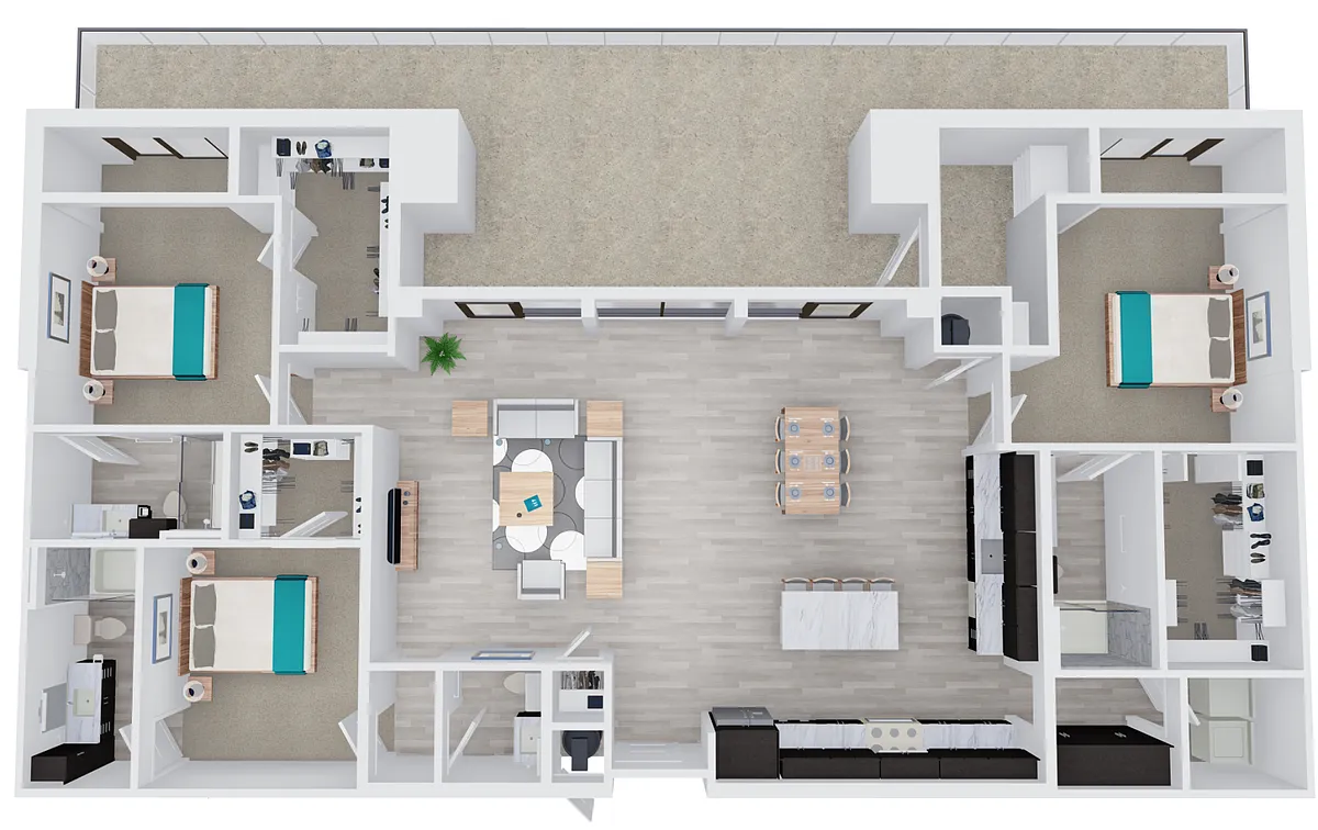 Floor plan C1