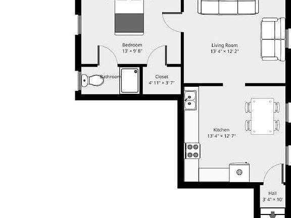 2nd image of 848 Crescent St NE #2R