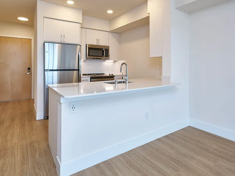 Kitchen with Stainless Steel Appliances