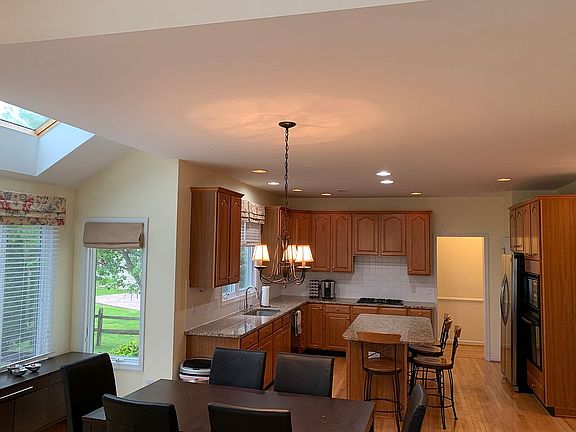 Kitchen and eating area