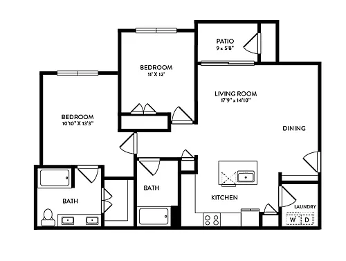 Floor plan Avery Ranch