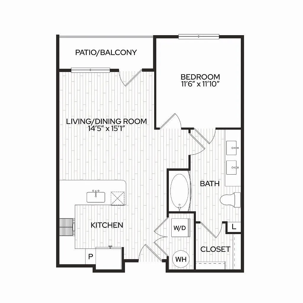 Floor plan A1m1