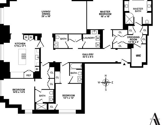 2nd image of 220 Central Park S APT 38A