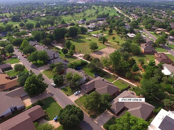Private park with tennis courts, walking trail, pool, and playground.