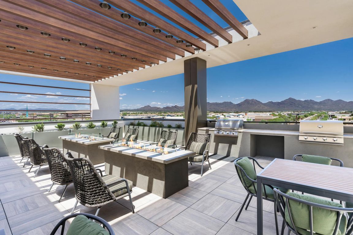 Enhance your daily routine with rooftop grilling stations, chic lounge seating, and inviting fire features_ideal for relaxing or socializing with neighbors.
