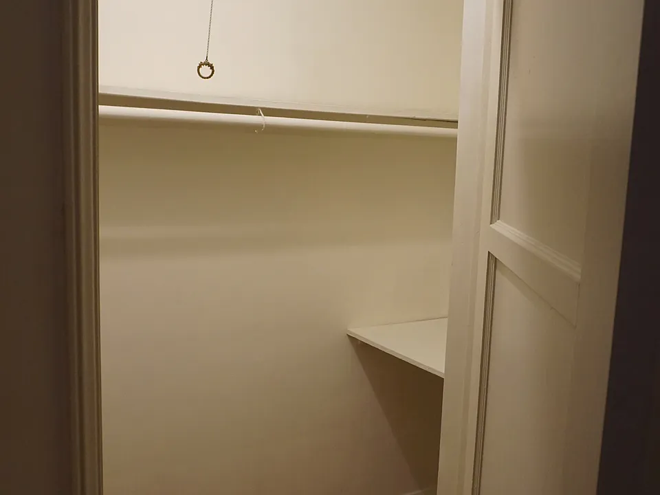 living room closet