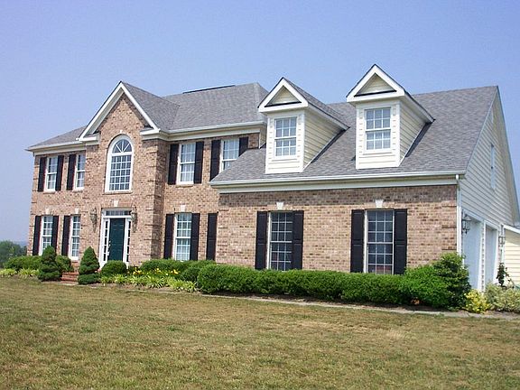 Classic brick front colonial