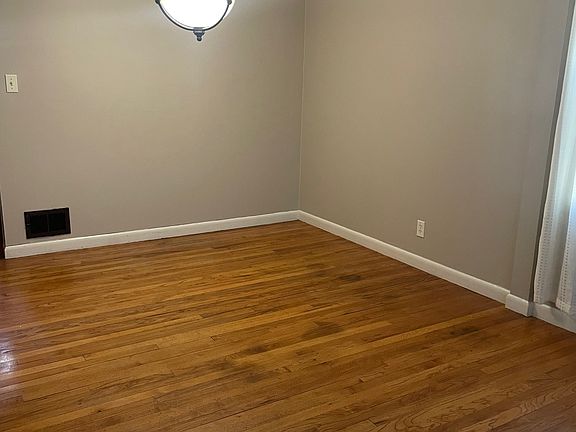 View into dining room from living room.