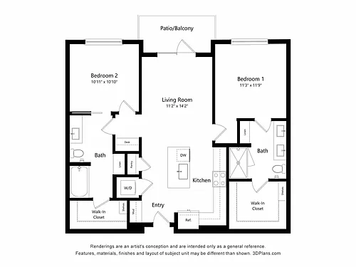 Floor plan B1