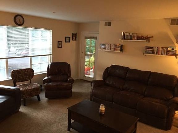 Living Room with door to patio