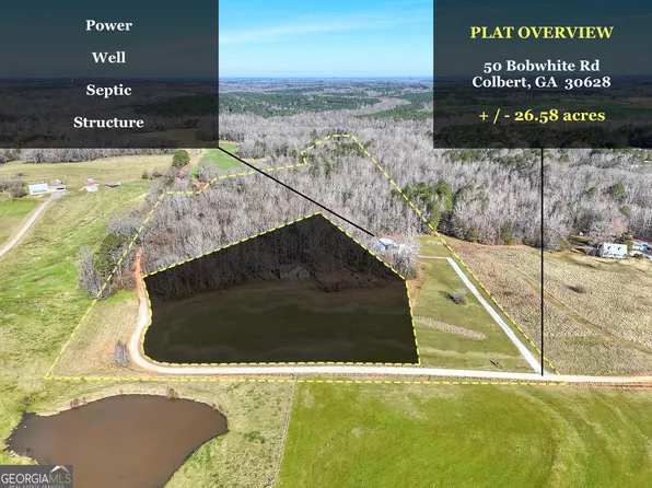 50 Bob White Rd, Colbert, GA 30628