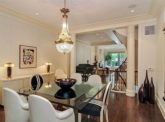 Dining area looking toward living room