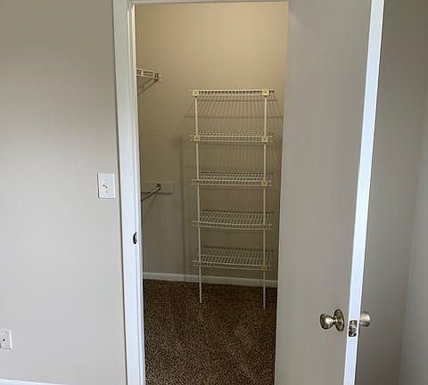 Master bedroom walk in closet