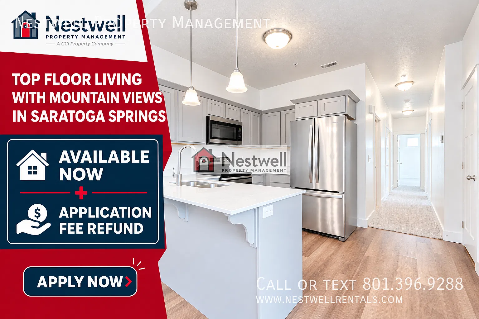 Top floor living with mountain views in Saratoga Springs! — Photo 1