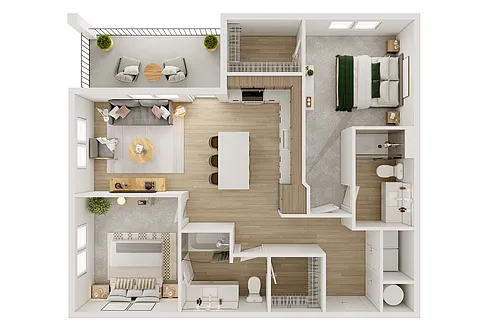 Floor plan B3