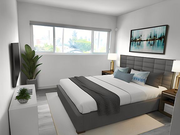 Bedroom 1- Virtually staged