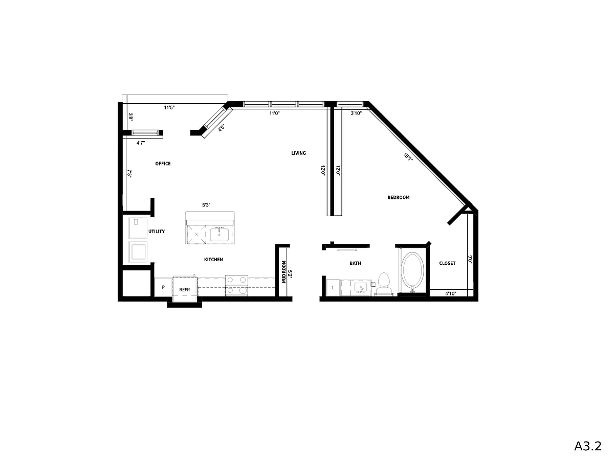 Floor plan A32