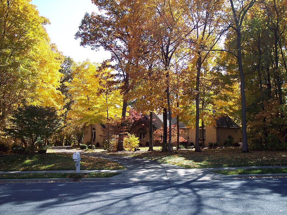 Beautiful setting with fall colors