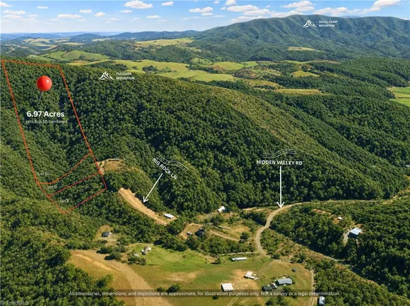 000-000 Big Rock Lane 8 9 And #10, Lowgap, NC 27024