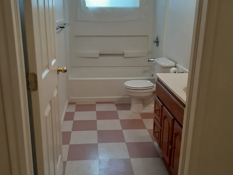 Bathroom in basement