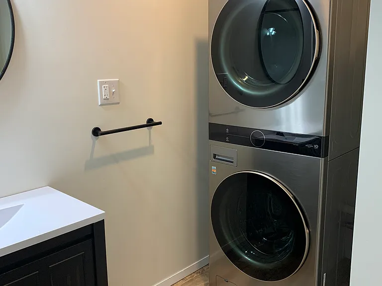 Stackable Washer & Dryer Included