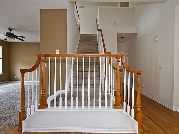 Elegant Double Stairway